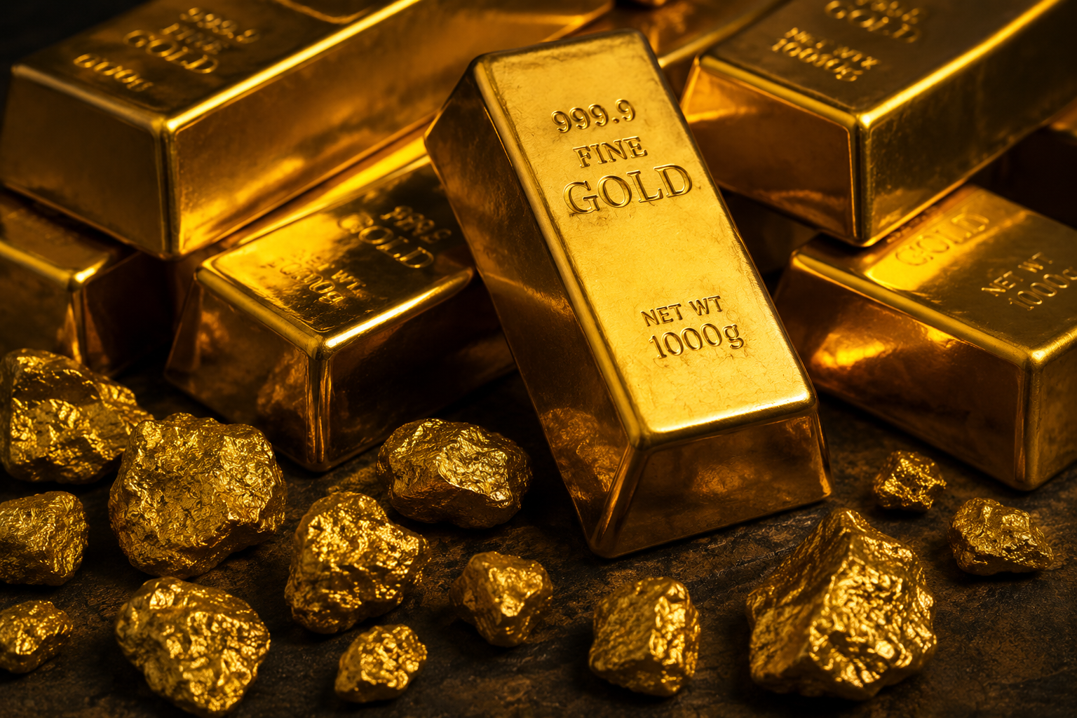 Gold bars